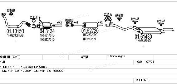 MTS C380176002979