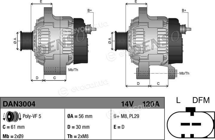 Denso DAN3004