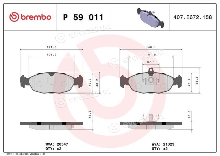 Brembo P 59 011