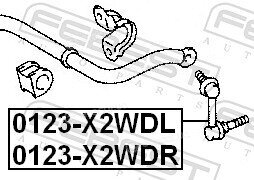 Febest 0123-X2WDR