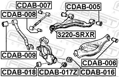 Febest CDAB-007