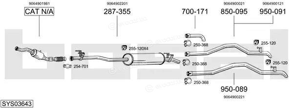 Bosal SYS03643