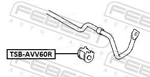 Febest TSB-AVV60R