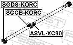 Febest SGDS-KORC