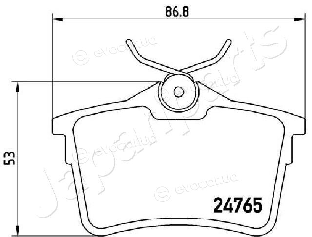 Japanparts PP-0600AF