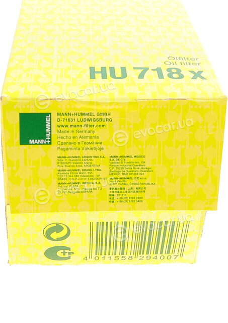 Mann HU 718 x