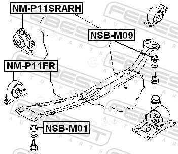 Febest NM-P11SRARH