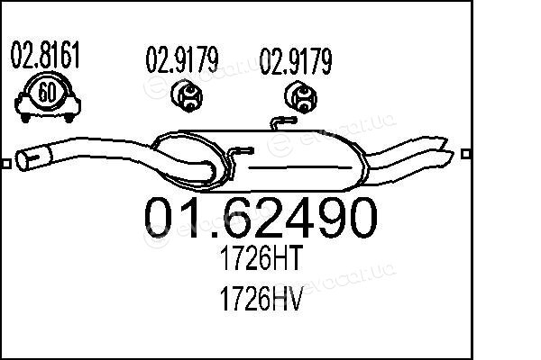 MTS 01.62490