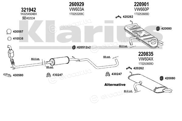 Klarius 931145E