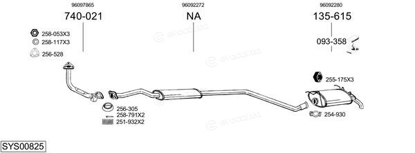 Bosal SYS00825