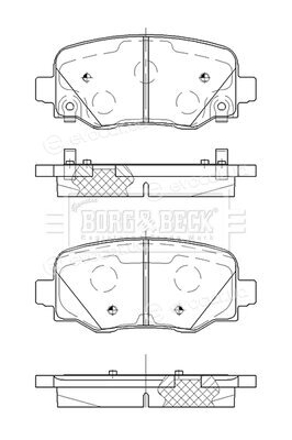 Borg & Beck BBP2521