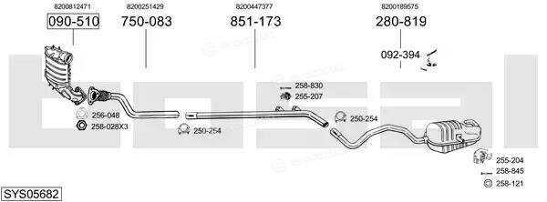 Bosal SYS05682