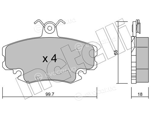 Metelli 22-0120-0
