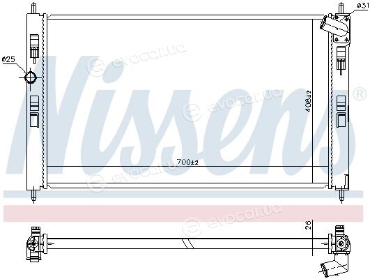 Nissens 636032