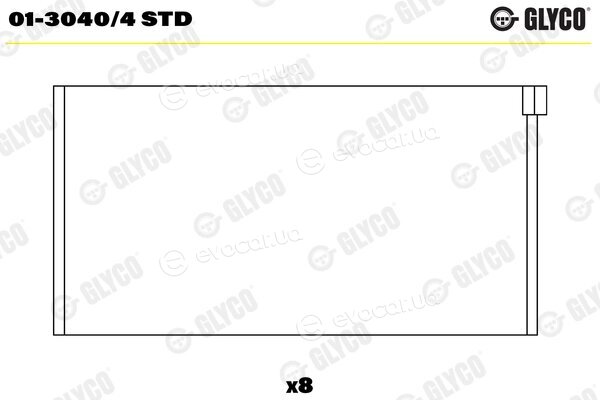 Glyco 01-3040/4 STD