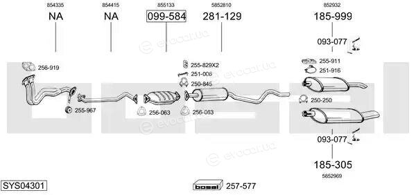 Bosal SYS04301