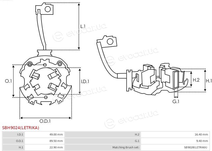 AS SBH9024(LETRIKA)