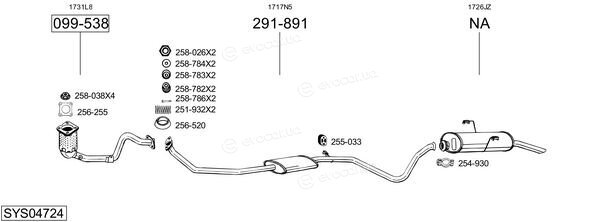 Bosal SYS04724