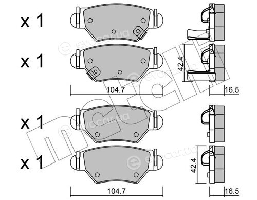 Metelli 22-0259-0