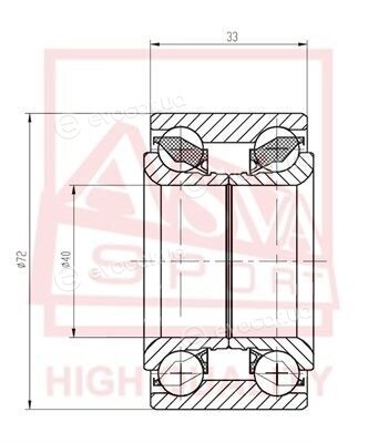 Asva DAC40720036