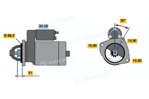 Bosch 0 001 368 035