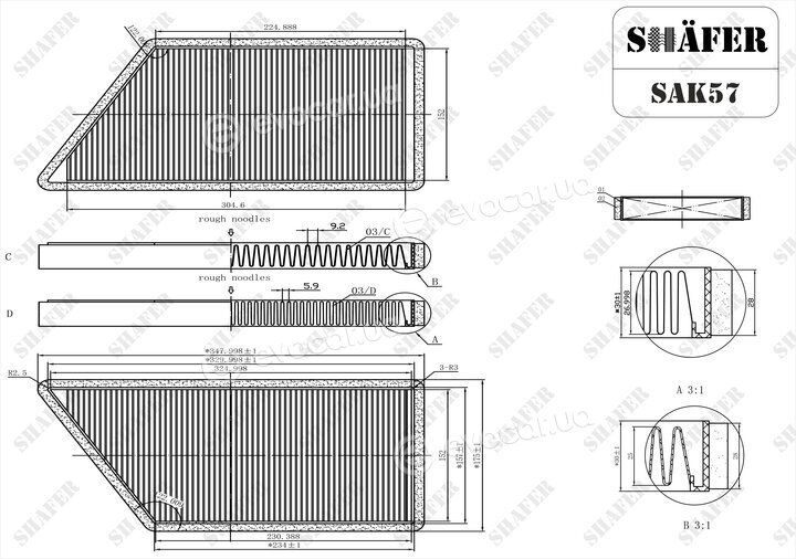 Shafer SAK57