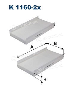 Filtron K 1160-2x
