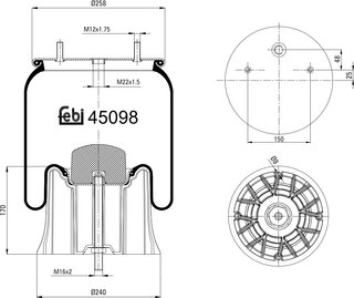 Febi 45098