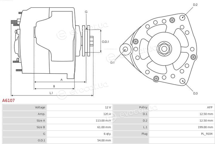 AS A6107