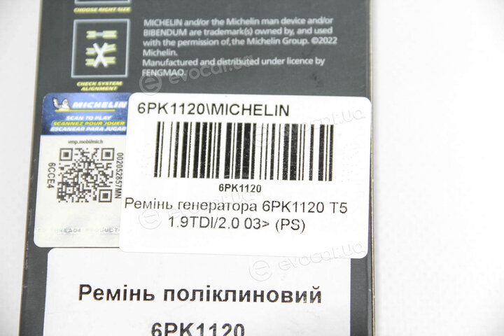 Michelin 6PK1120