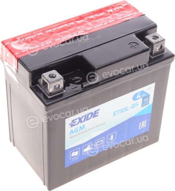 Exide ETX5L-BS