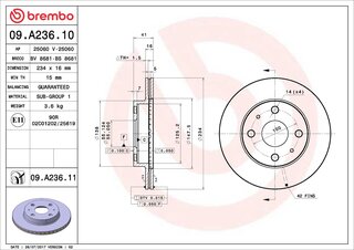Brembo 09.A236.11