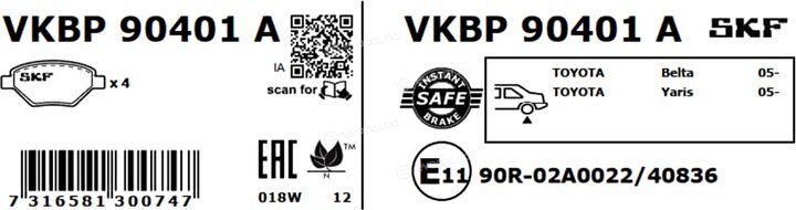 SKF VKBP 90401 A