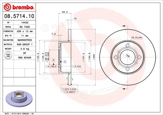 Brembo 08.5714.10