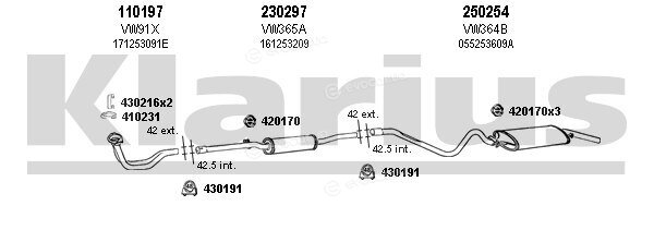 Klarius 930534E