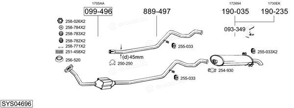 Bosal SYS04696