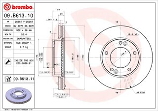 Brembo 09.B613.11