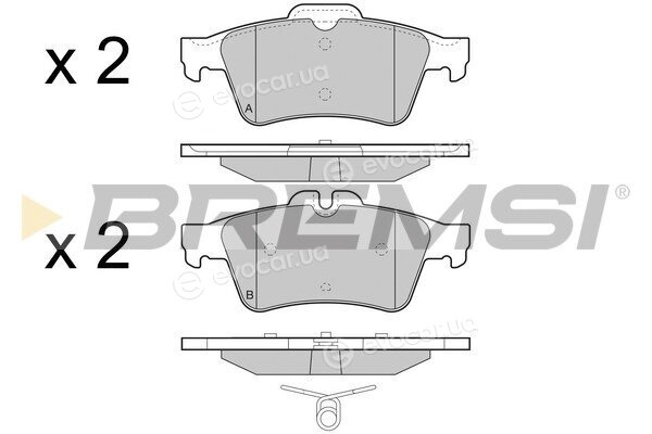 Bremsi BP3465