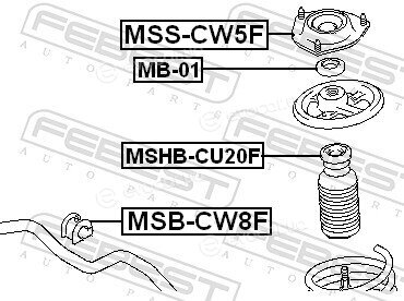 Febest MSS-CW5F