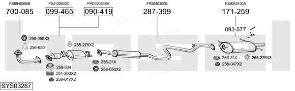 Bosal SYS03287