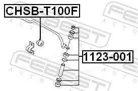 Febest CHSB-T100F