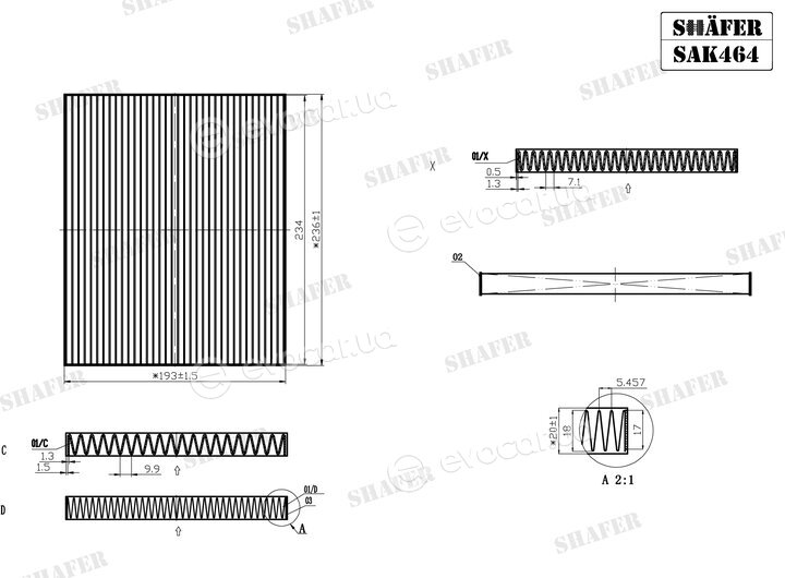 Shafer SAK464