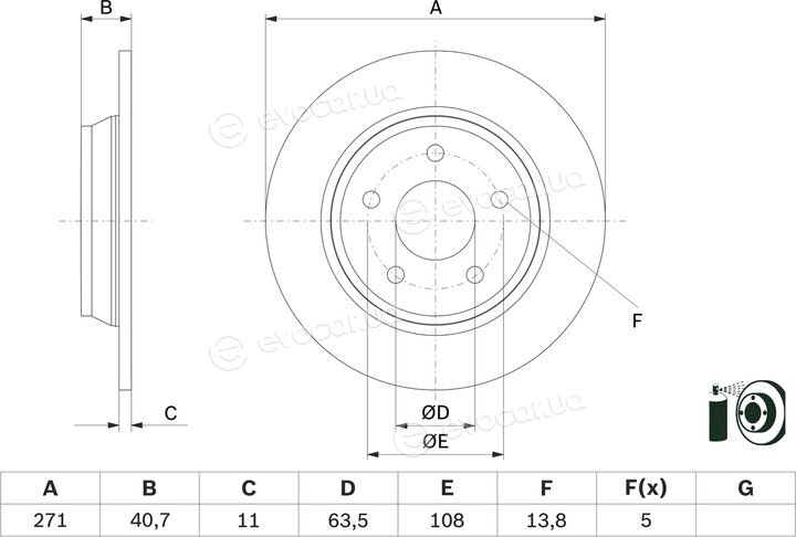 Bosch 0 986 479 F78