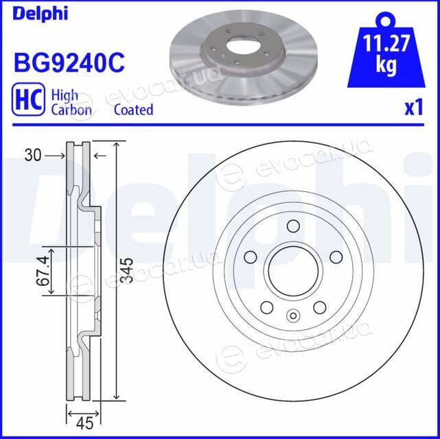 Delphi BG9240C