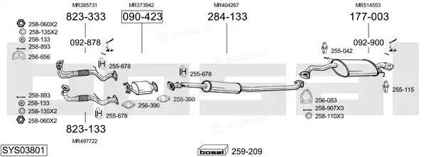 Bosal SYS03801