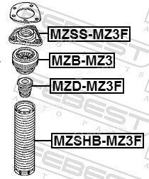 Febest MZB-MZ3