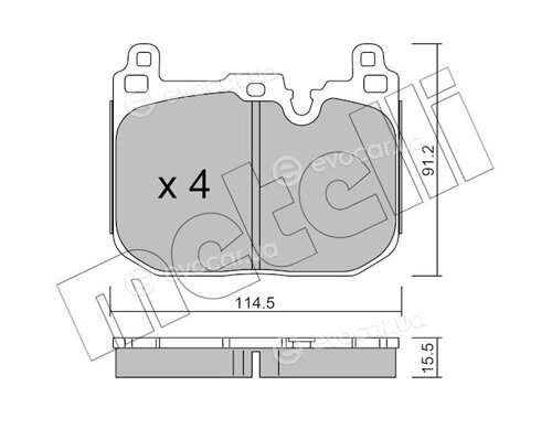 Metelli 22-1015-4