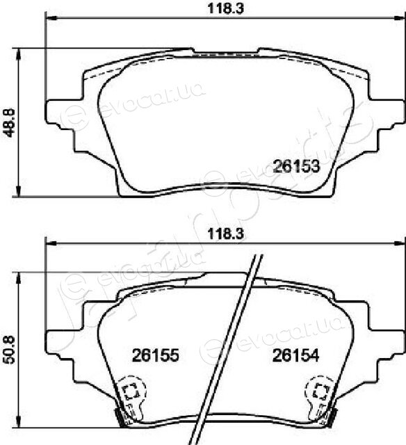 Japanparts PP-263AF