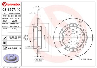 Brembo 09.B507.11