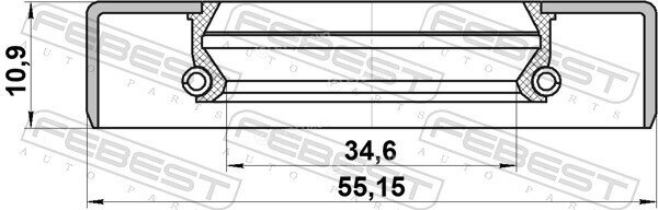 Febest 95GDS-36551111X